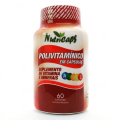 Polivitamínico A a Z Suplemento de Vitaminas e Minerais - 60 Cápsulas.